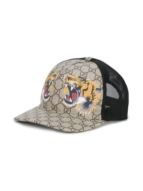 gucci trucker tiger|gucci tiger emblem.